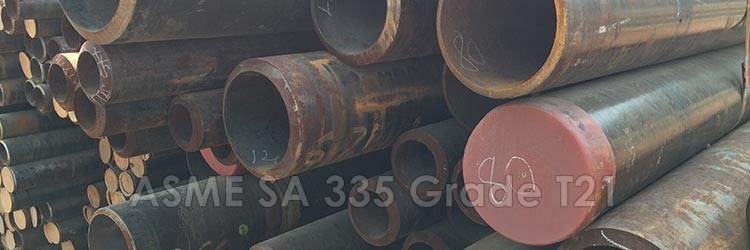 ASME SA 213 Grade T21 Alloy Steel Seamless Tubes