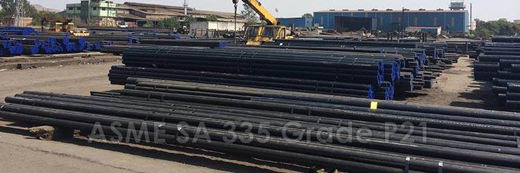 ASTM A335 Grade P21 Alloy Steel Seamless Pipes
