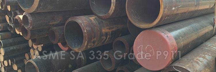 ASME SA 335 Grade P911 Alloy Steel Seamless Pipes