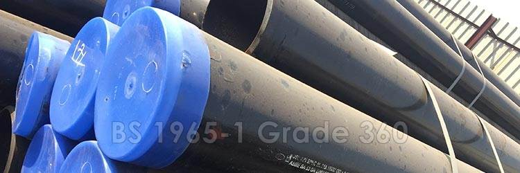 BS 1965-1 Grade 360 Carbon Steel Seamless Pipes