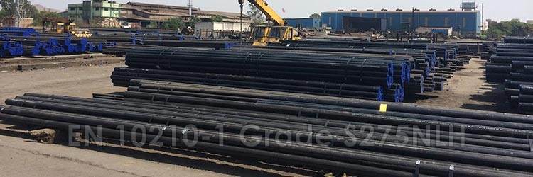 EN 10210-1 Grade S275NLH Carbon Steel Seamless Pipes and Tubes