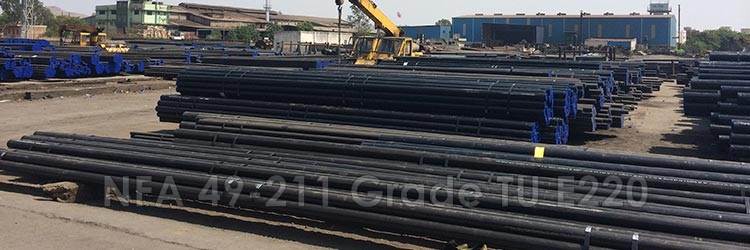 NFA 49-211 Grade TU E220 Carbon Steel Seamless Tubes