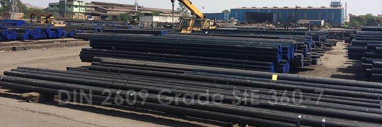DIN 2609 Grade StE 360-7 Carbon Steel Seamless Tubes